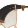 powder horn with brass tip