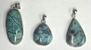 Sterling Silver Cab Pendants
