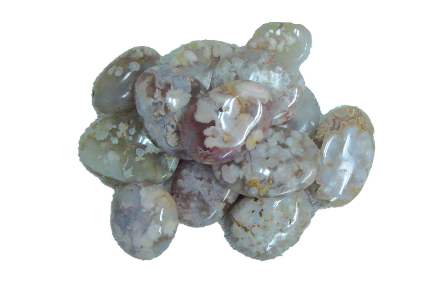 Agate Flower Gallet Medium