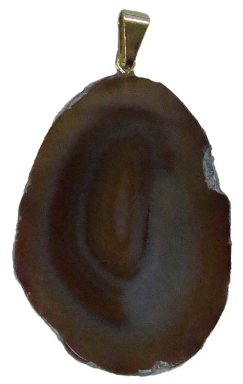 Agate Slice Pendant GP