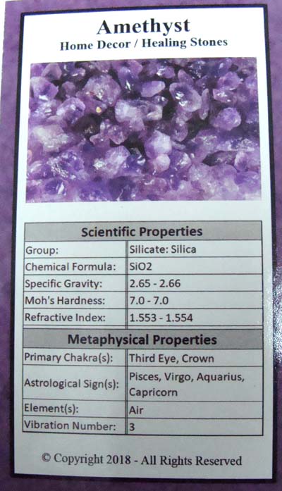 Amethyst Back