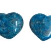 Blue Apatite Hearts