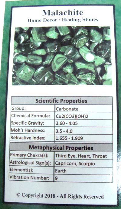 Malachite Back