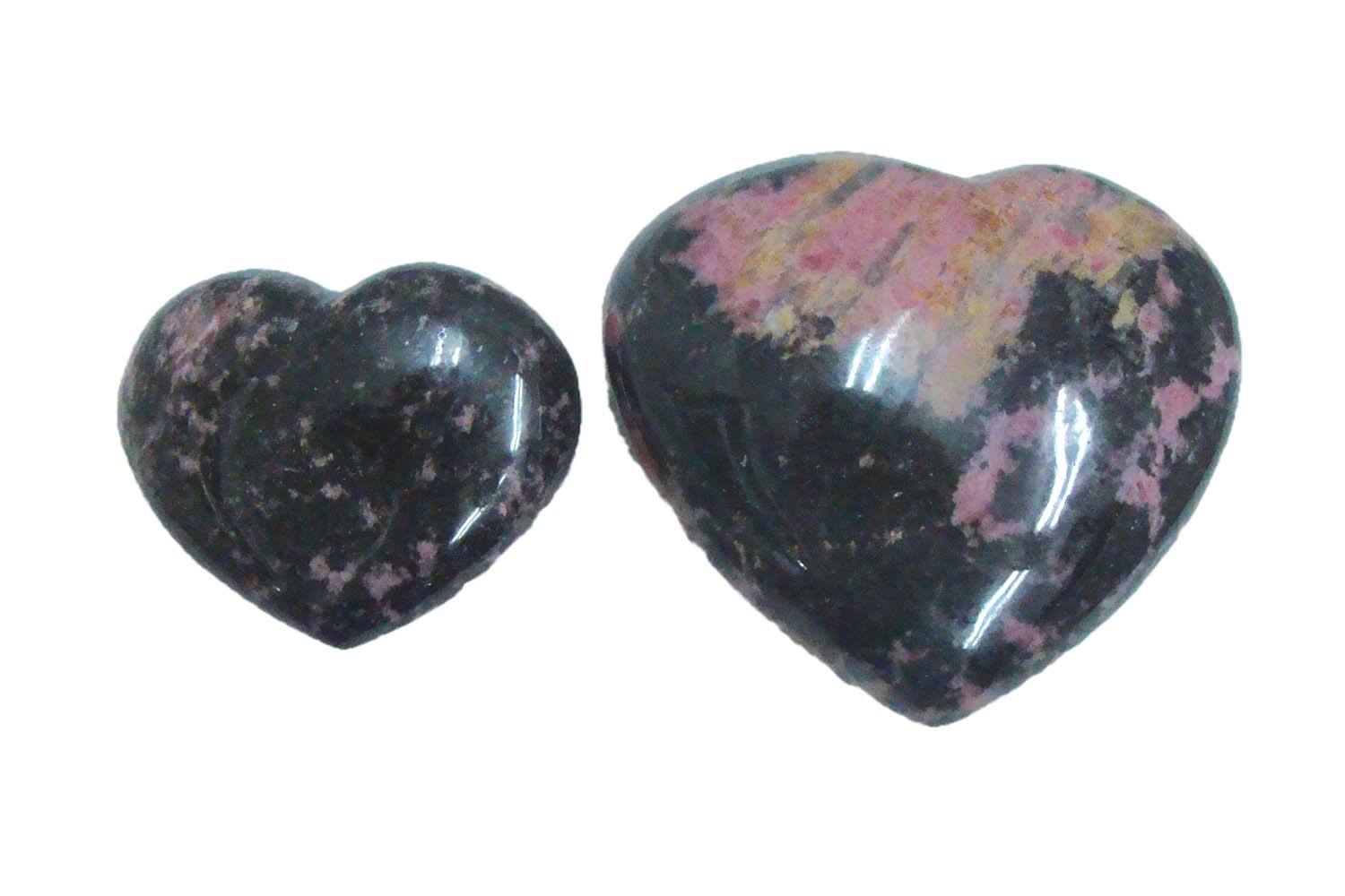 Rhodonite Hearts