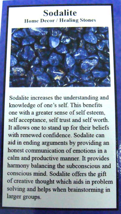 Sodalite Front