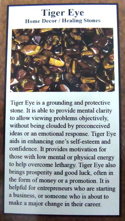 Tiger Eye Front