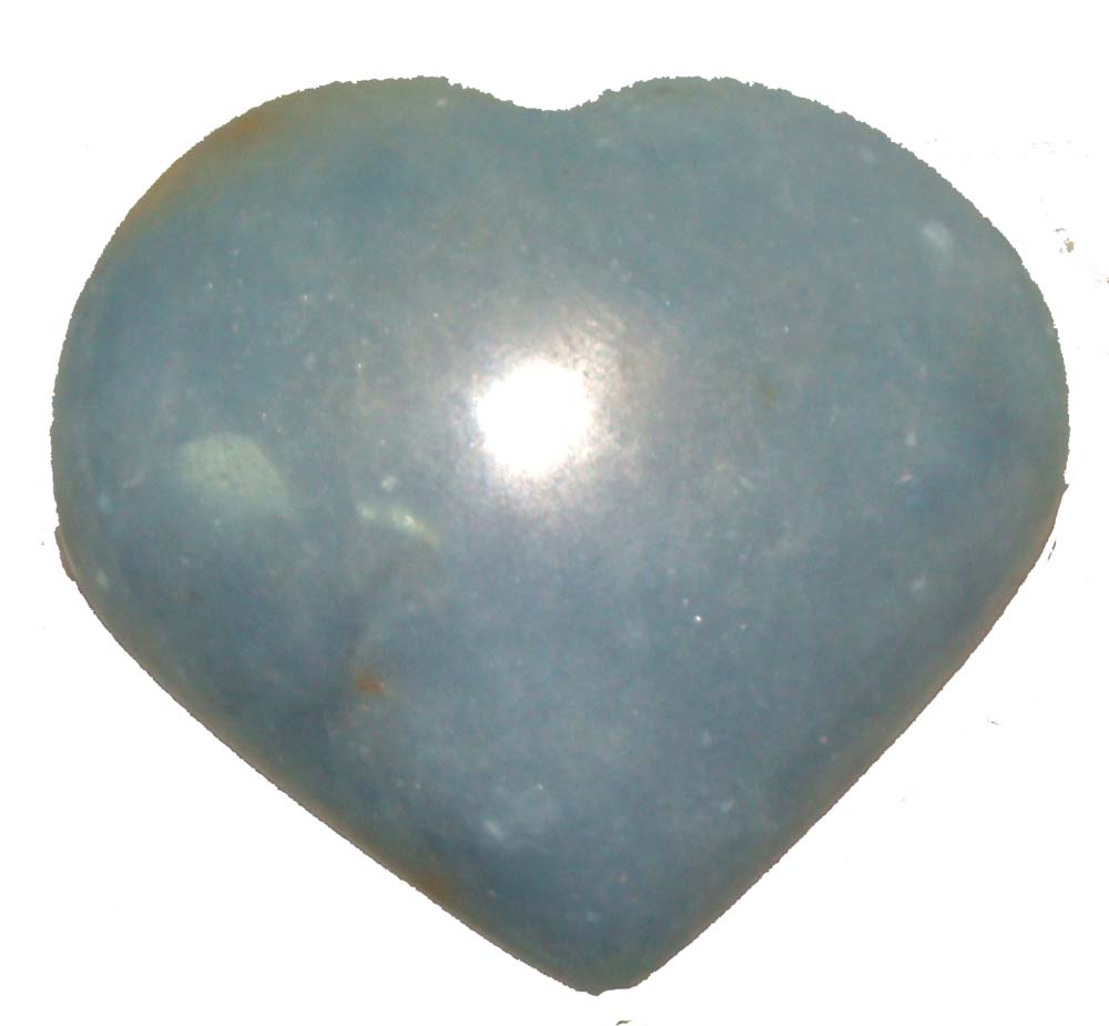 angelite heart