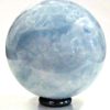 blue calcite sphere