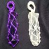 cloth wrapped pendants