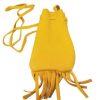 leather pouch gary w fringe
