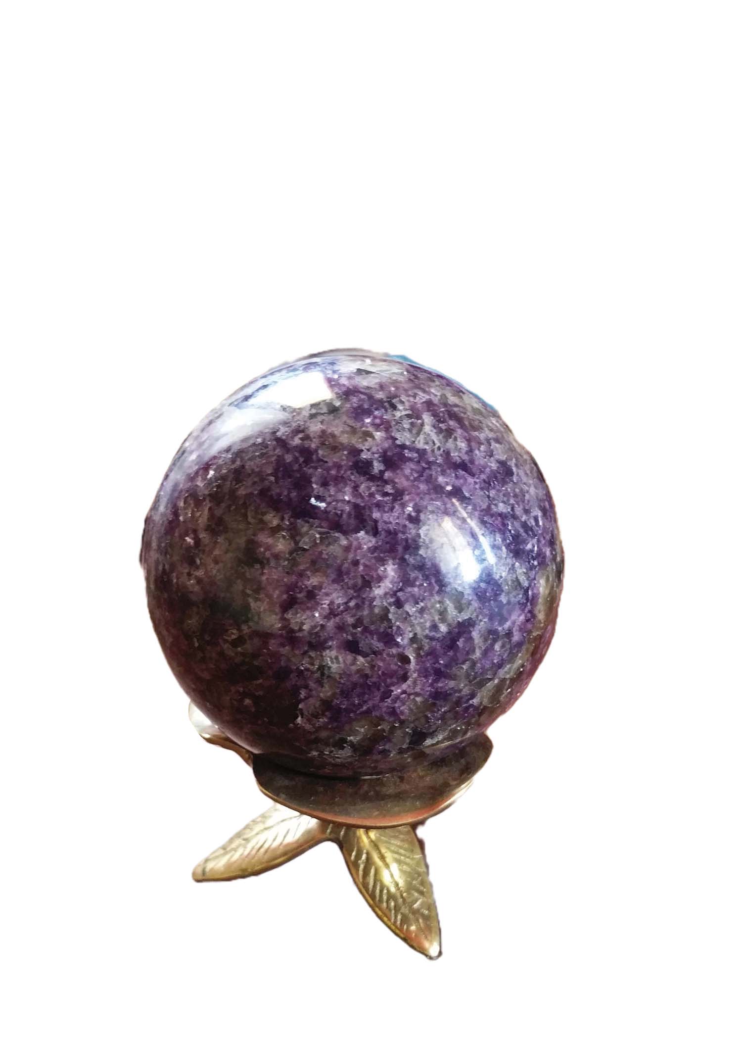 lepidolite sphere_1