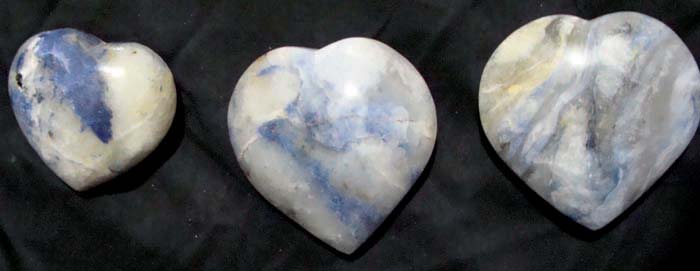 sodalite hearts