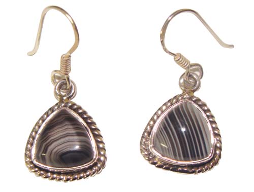 sterling earring bbk onyx