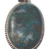 sterling pendant crysocola