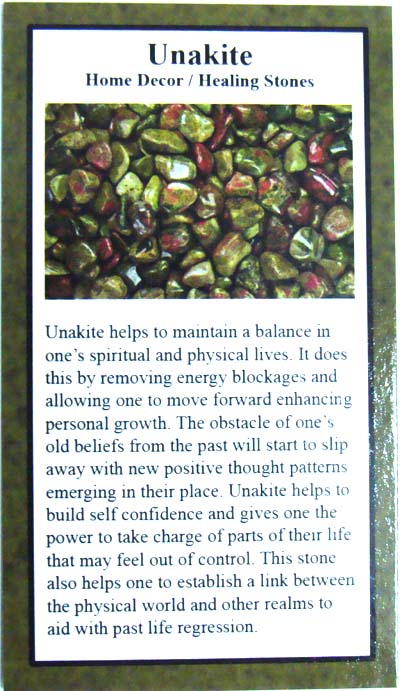 unakite front