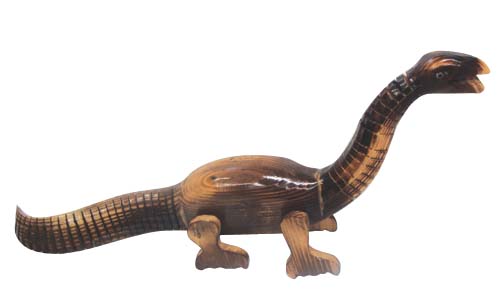 wood dino