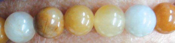 6mm bracelet yellow jasper