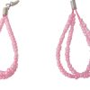 beaded neck earrings