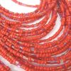beaded neck red