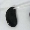 stone spacer strand black