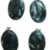 seraphinite oval pendant copy