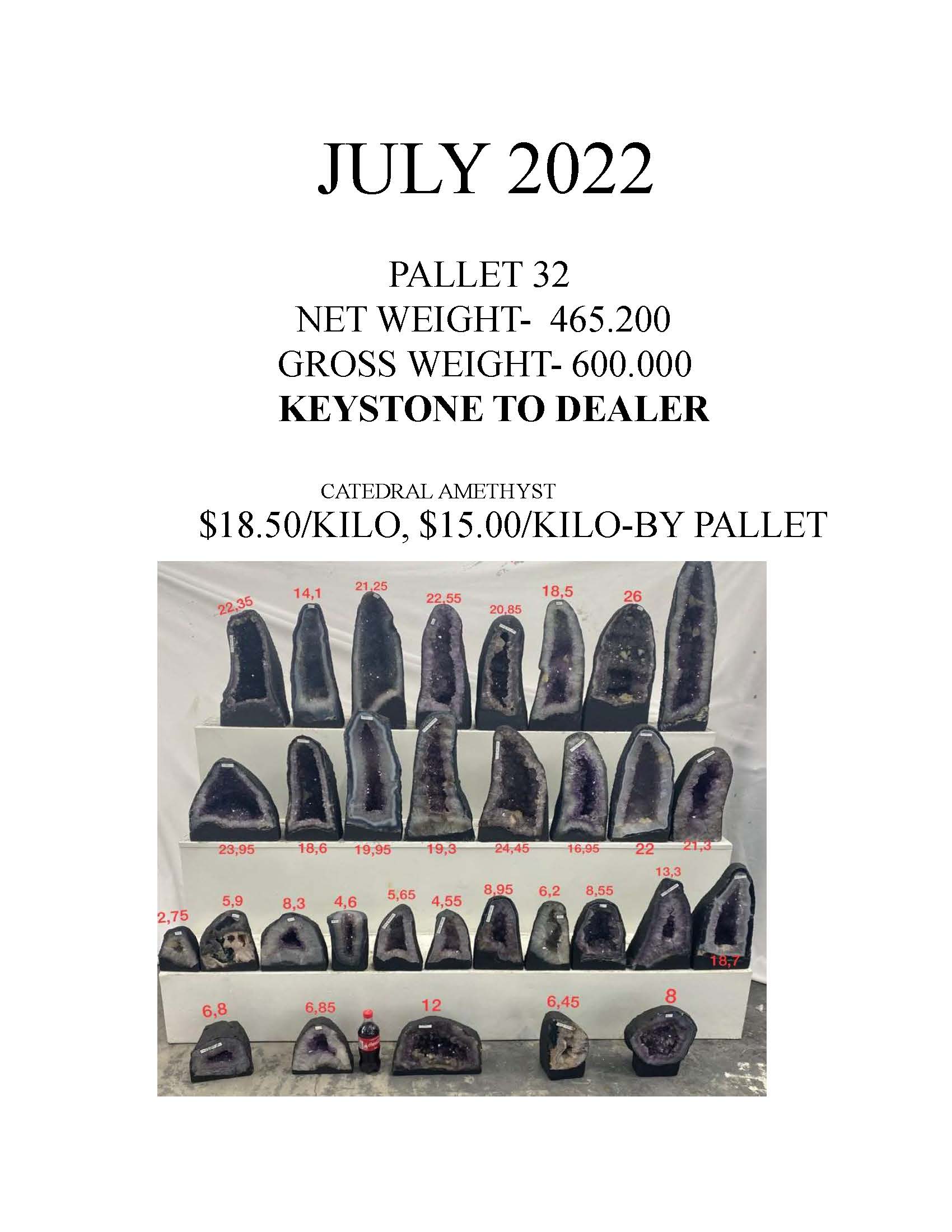 pallet 32 july 2022