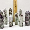 pink tourmaline point