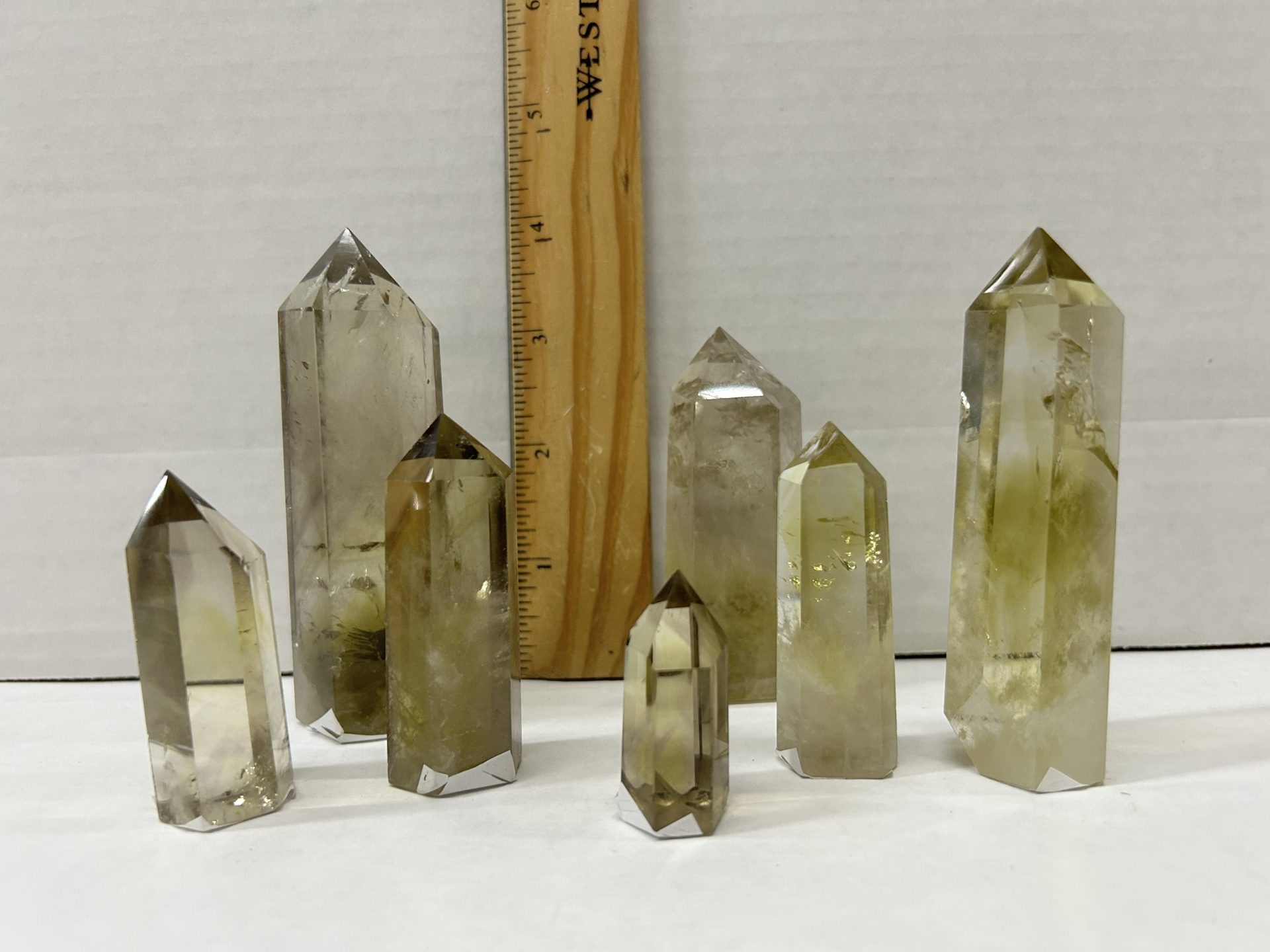 smokey citrine points