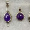 amethyst small pendant
