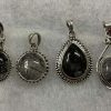 black rutile small pedant