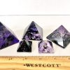 charoite pyramid