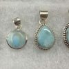 larimar small pendant