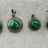 malachite small pendant