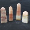 red rose banded calcite obelisk 20 co