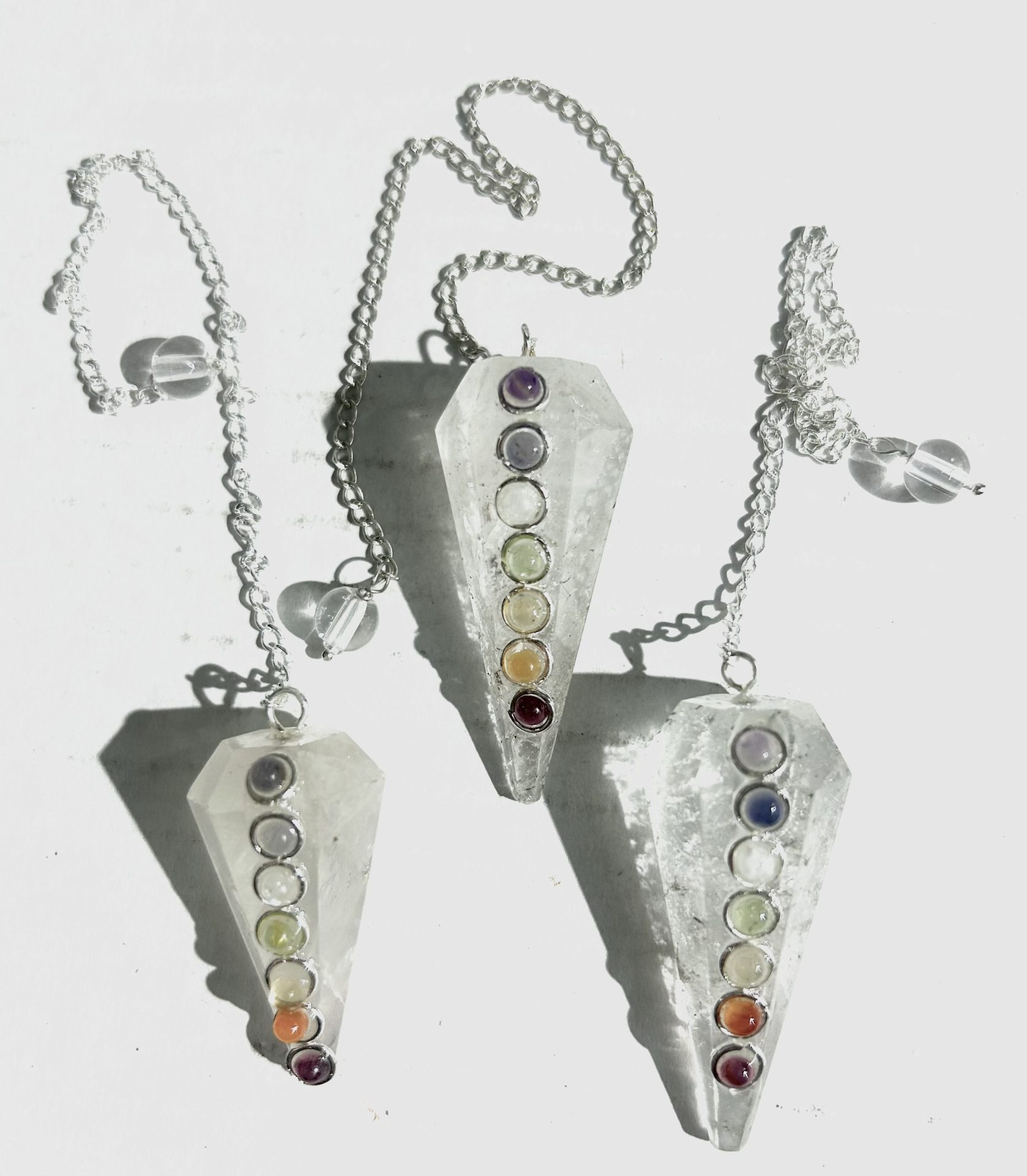 7 CHARKA PENDULUM CRYSTAL