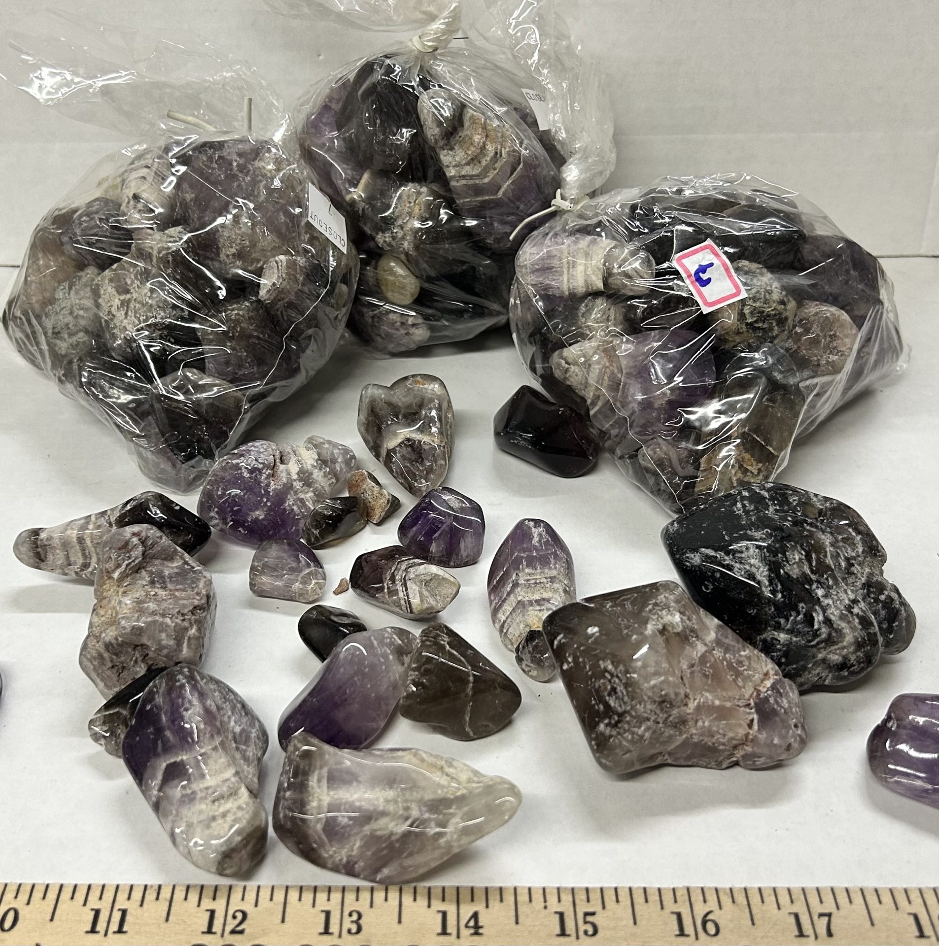 chevron amethyst tumble 7co