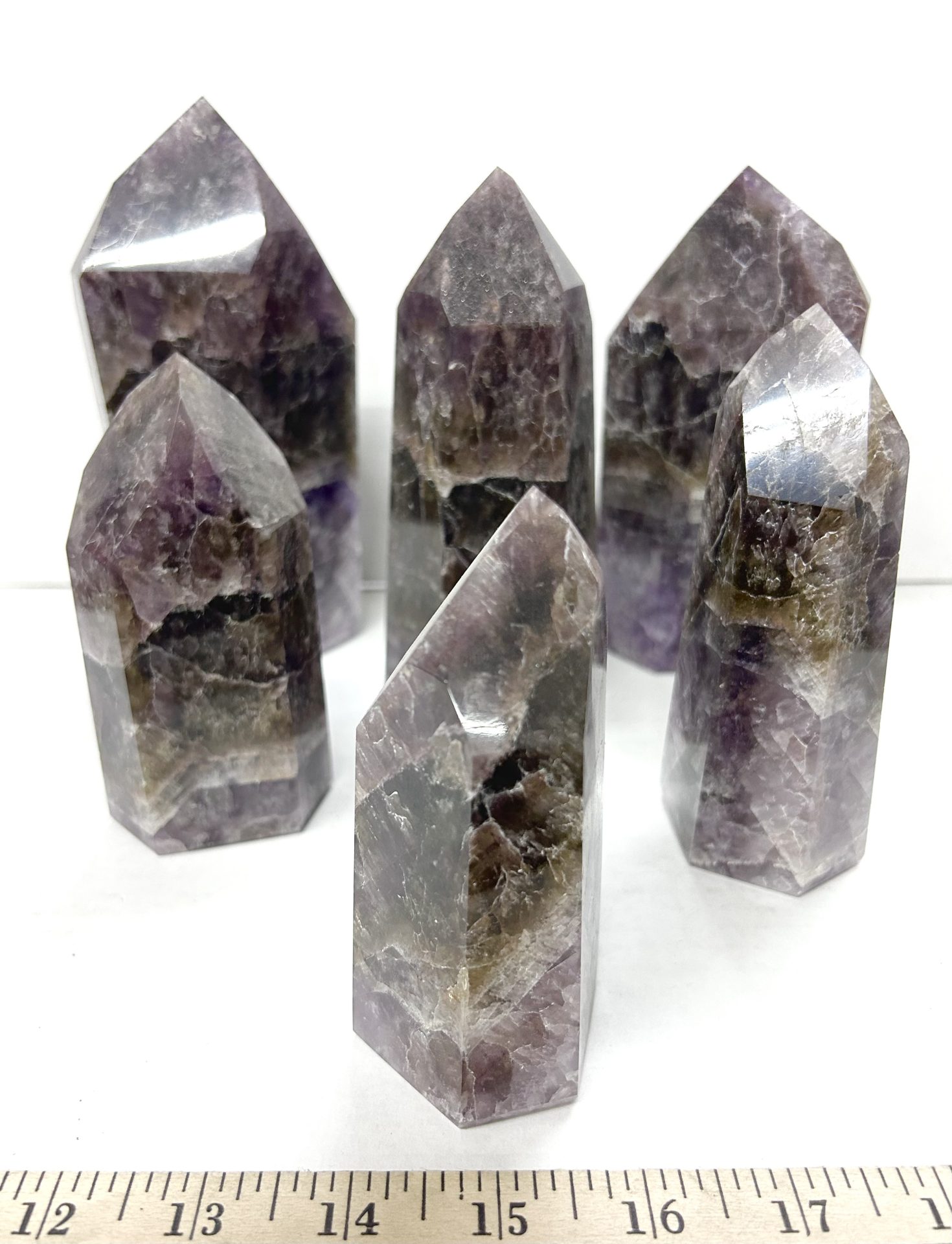 polishem amethyst points 32co