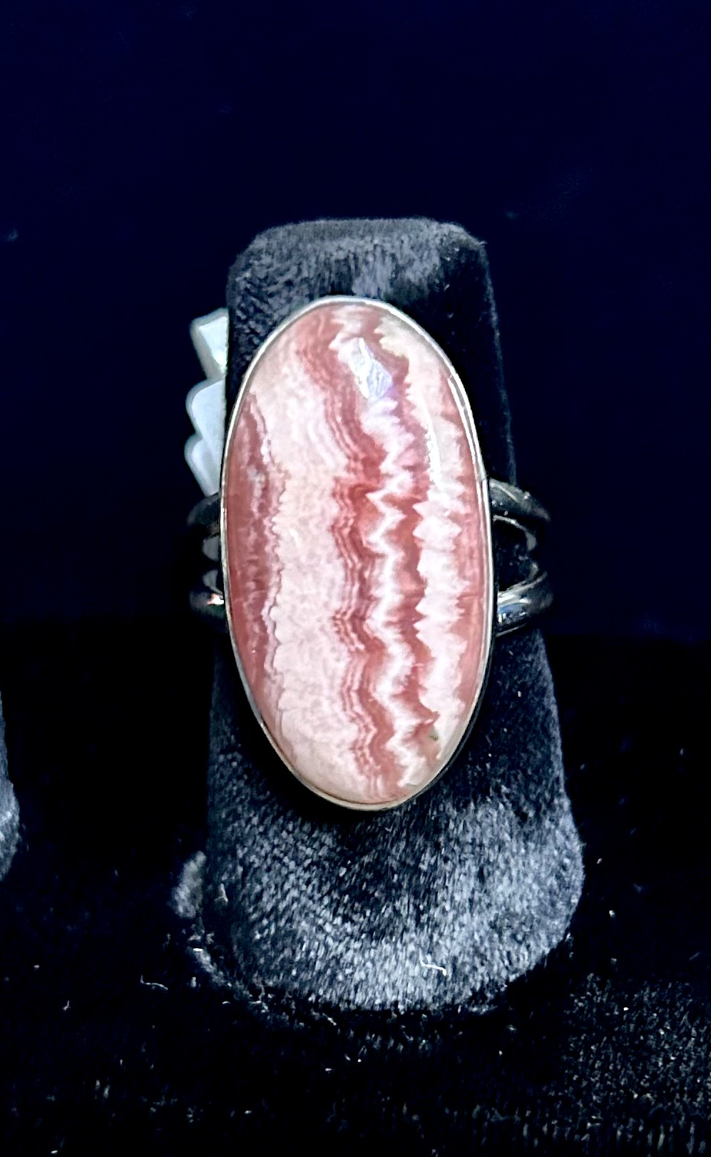 sterling ring rhodochroiste