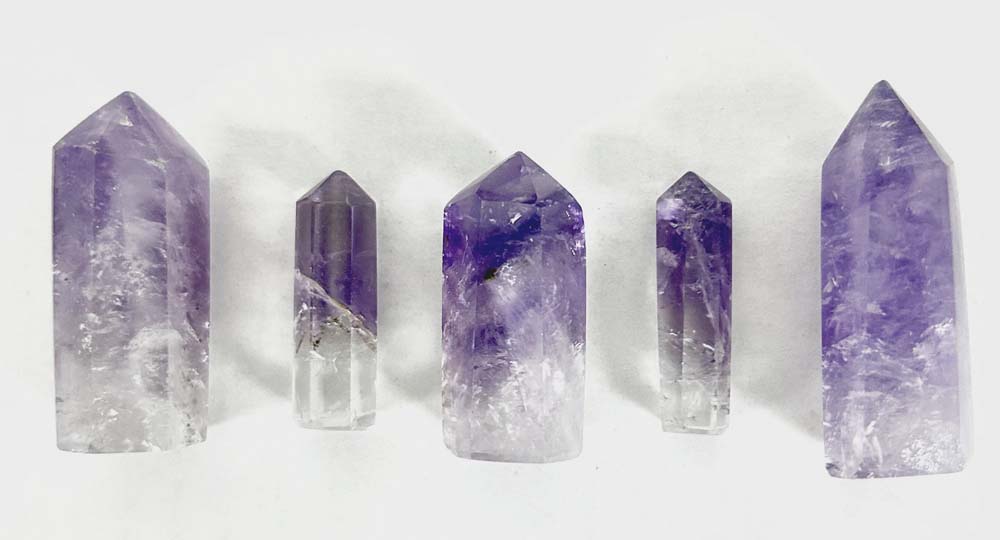 mini amethyst points