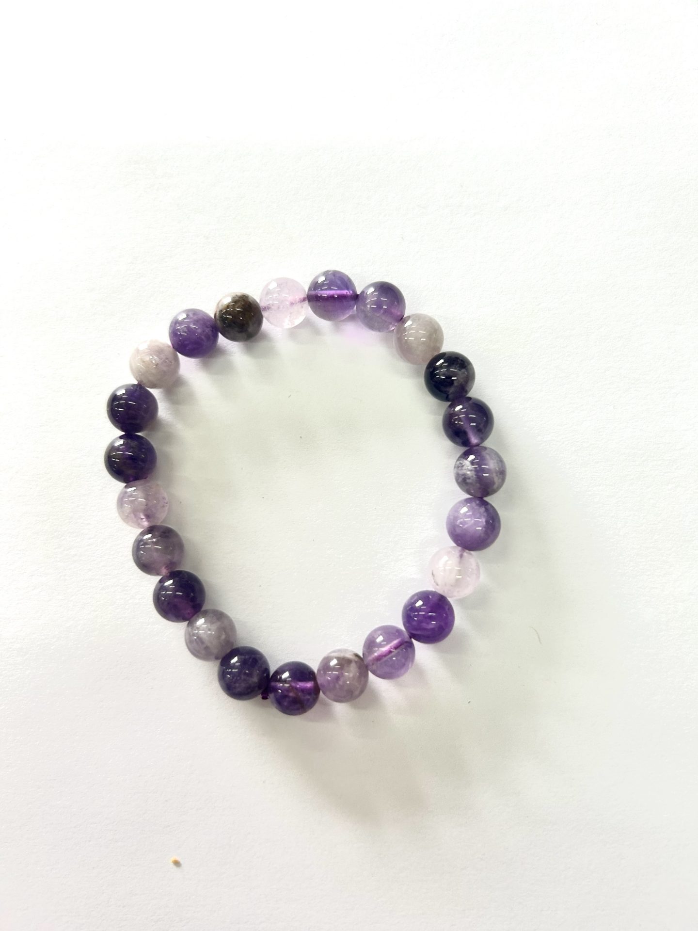 8mm amethyst bracelet