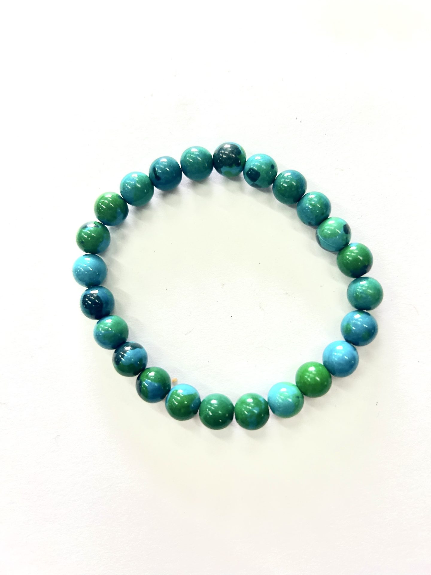 8mm chrysocolla bracelet