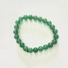 8mm green jade bracelet