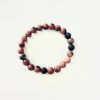 8mm rhodonite bracelet
