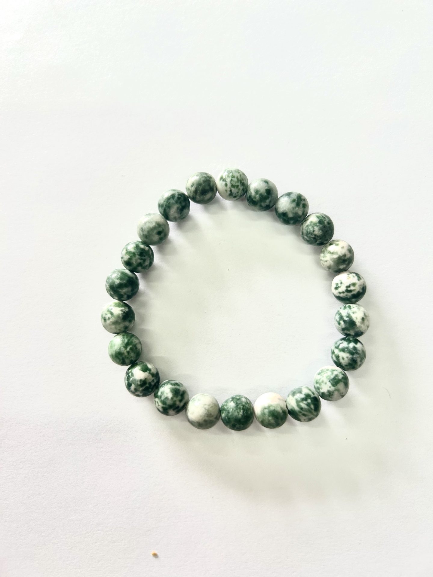 8mm tree agate bracelet