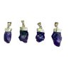 amethyst cab rough pendant