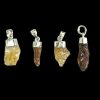 citrine rough pendant