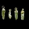 green amethyst rough pendant