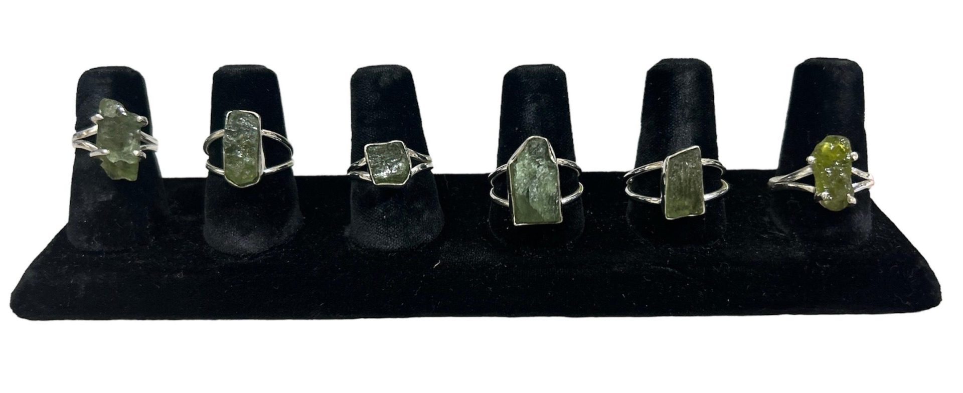 green fluorite rough ring