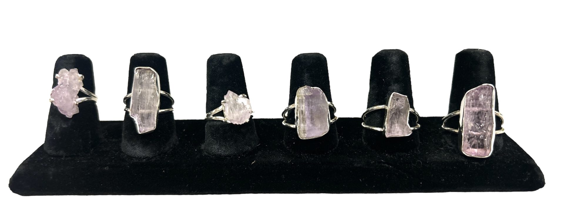 kunzite rough ring