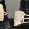 kunzite rough rings